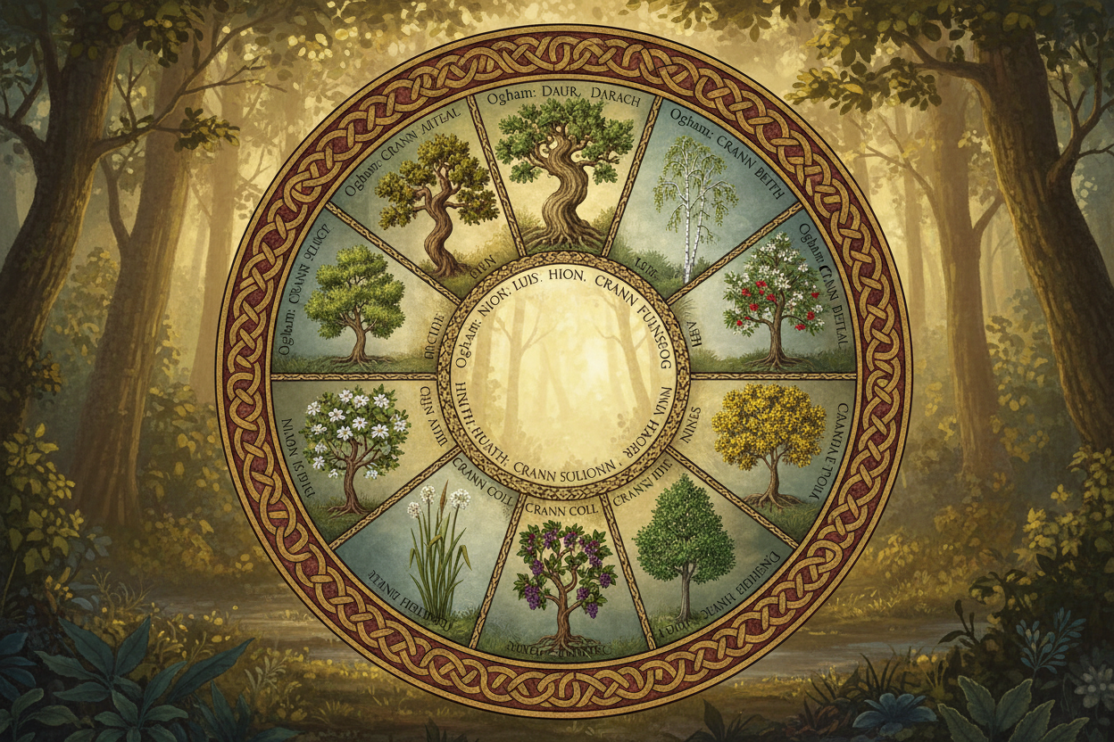 Celtic Birthday Tree Calendar