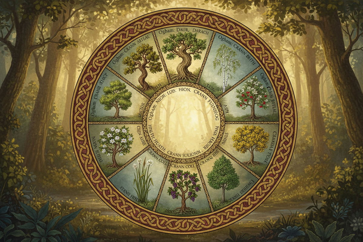 Celtic Birthday Tree Calendar