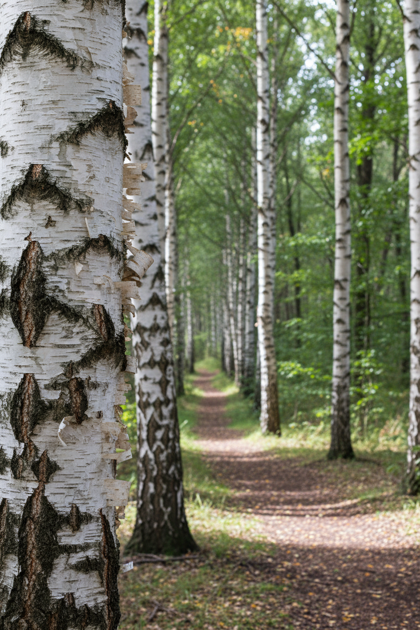 Silver Birch Trees