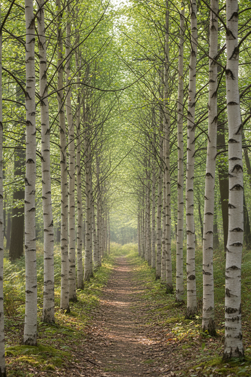 Silver Birch Trees