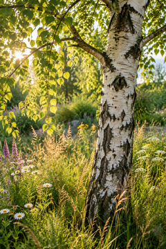 Silver Birch Trees